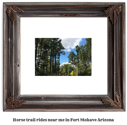 horse trail rides near me in Fort Mohave, Arizona